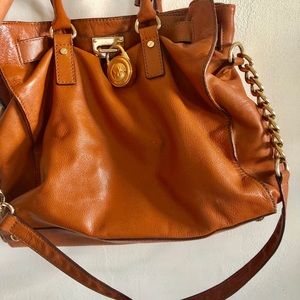 Tan Hamilton Michael Kors Purse